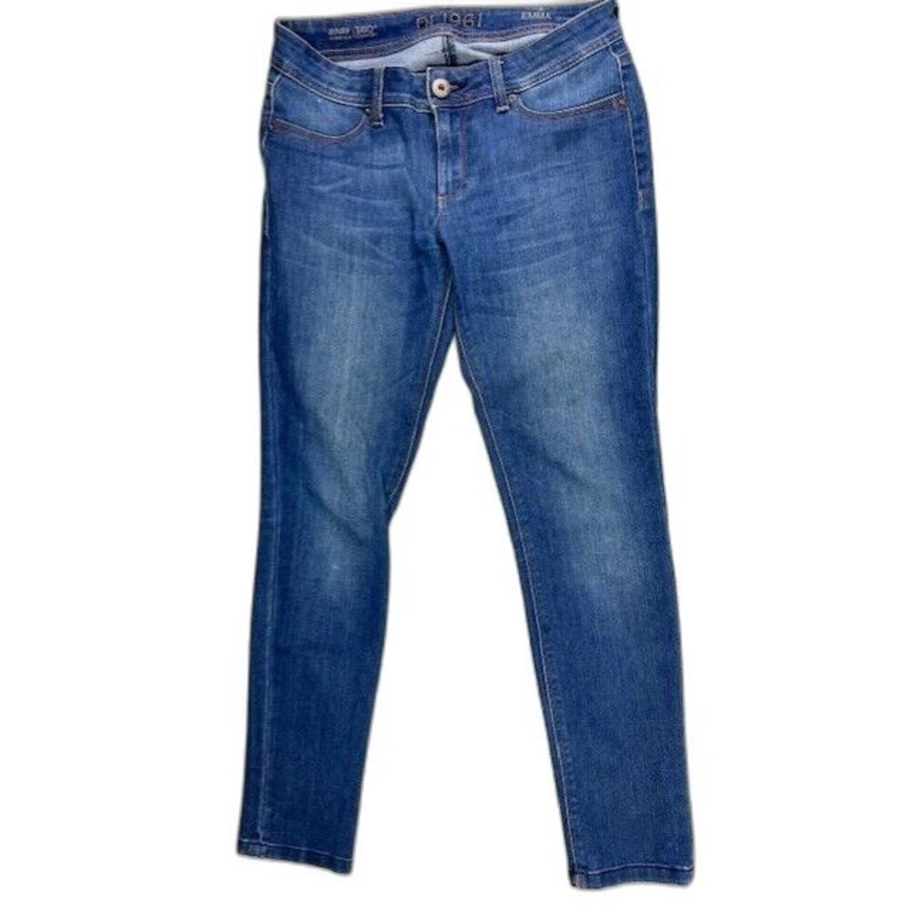 DL 1961 Size 27 Womens Jeans Emma Leggings Low Rise 4 Way stretch 360 Comfort